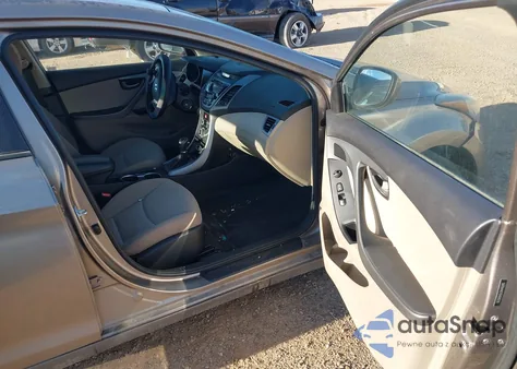 2016 Hyundai Elantra Se from USA, damaged, VIN 5NPDH4AE1GH690236